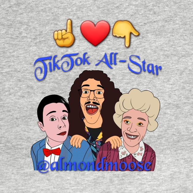 "This person ❤'s tiktok All-Star @almondmoose by FrogJam on toast